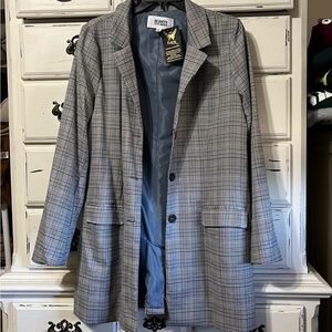 BB Dakota Plaid Blazer Medium NWT
